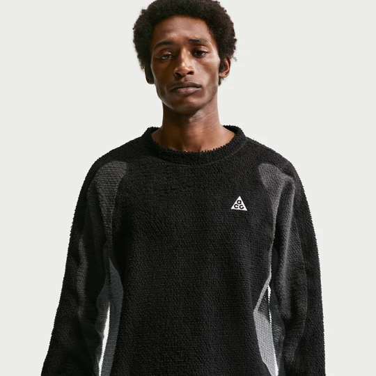 Zdjęcie produktu Bluza z półokrągłym dekoltem ACG „Wolf Lichen” - Czerń Nike
