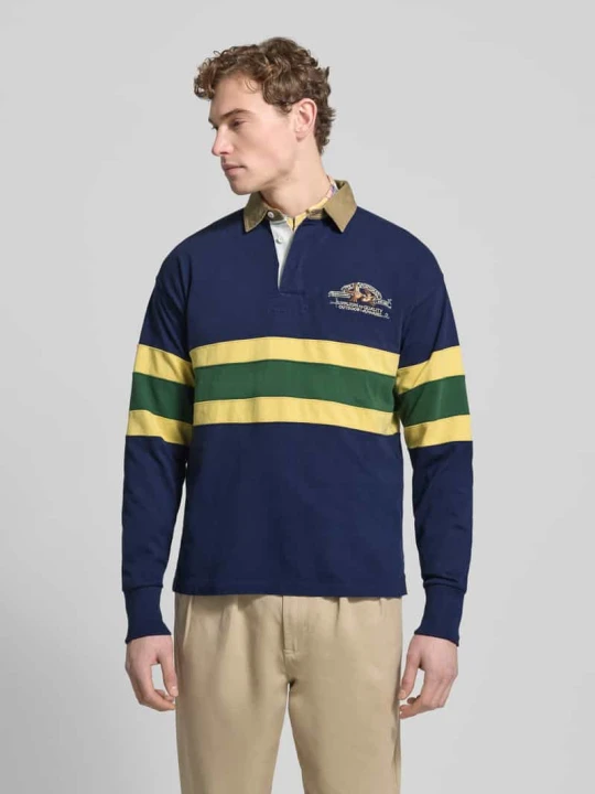 Zdjęcie produktu Bluza z prążkowanymi mankietami Polo Ralph Lauren Granatowy
