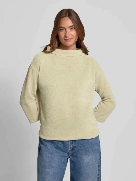 Zdjęcie produktu Bluza z rękawami o dł. 3/4 model ‘Goheme’ Opus Miętowy