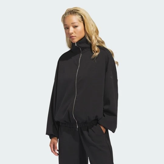 Zdjęcie produktu Bluza z suwakiem na całej długości Adidas czarny