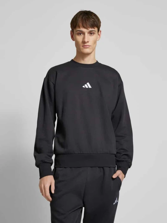 Zdjęcie produktu Bluza z wyhaftowanym logo Adidas Czarny