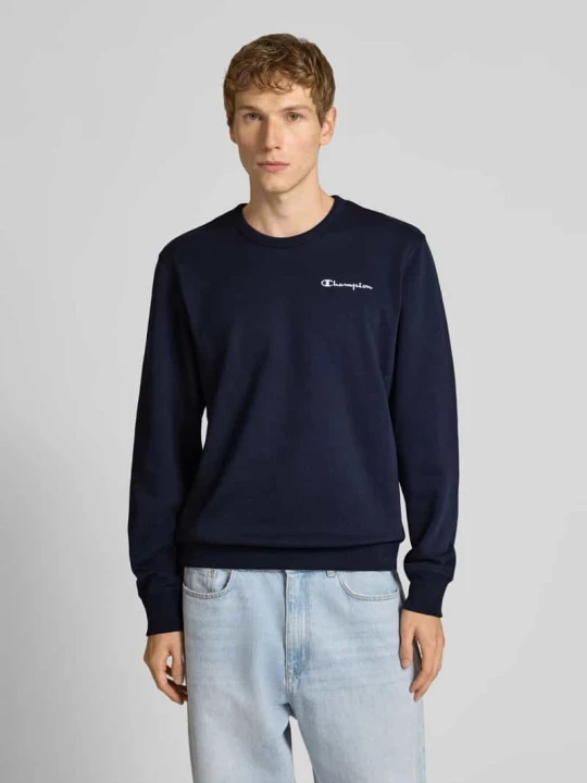 Zdjęcie produktu Bluza z wyhaftowanym logo Champion Granatowy