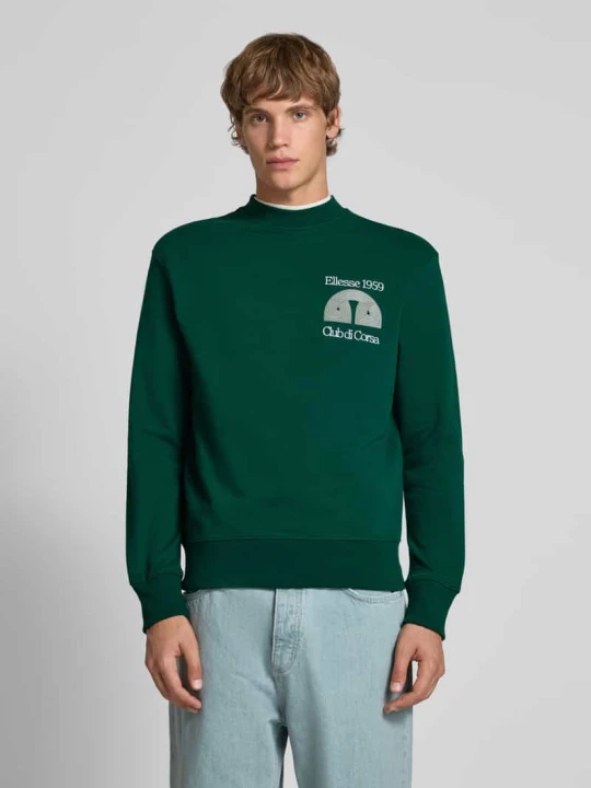 Zdjęcie produktu Bluza z wyhaftowanym logo Ellesse Ciemnozielony