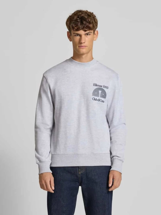 Zdjęcie produktu Bluza z wyhaftowanym logo Ellesse Jasnoszary
