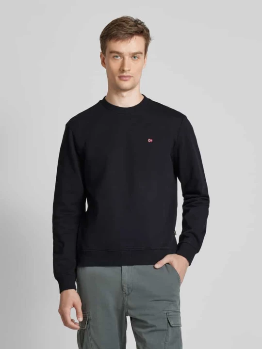 Zdjęcie produktu Bluza z wyhaftowanym logo model ‘balis’ Napapijri Czarny