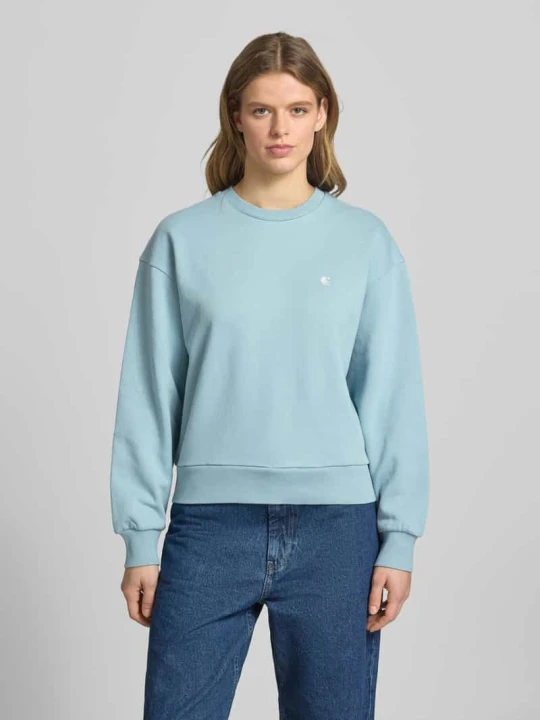 Zdjęcie produktu Bluza z wyhaftowanym logo model „CASEY” Carhartt WIP Jasnoniebieski