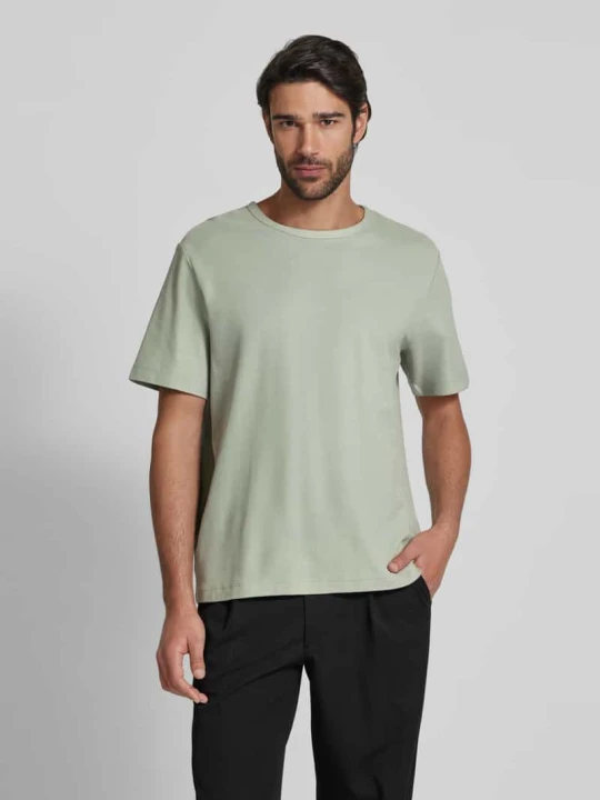 Zdjęcie produktu Bluza z wyhaftowanym logo model ‘JOSEPH’ Selected Homme Jasnozielony