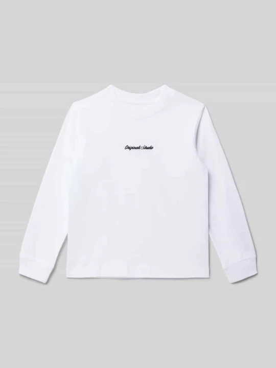 Zdjęcie produktu Bluza z wyhaftowanym logo model ‘NORREBRO’ Jack&Jones Biały