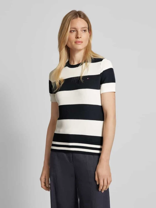 Zdjęcie produktu Bluza z wyhaftowanym logo model ‘RUGBY’ Tommy Hilfiger Granatowy