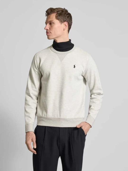 Zdjęcie produktu Bluza z wyhaftowanym logo Polo Ralph Lauren Jasnoszary