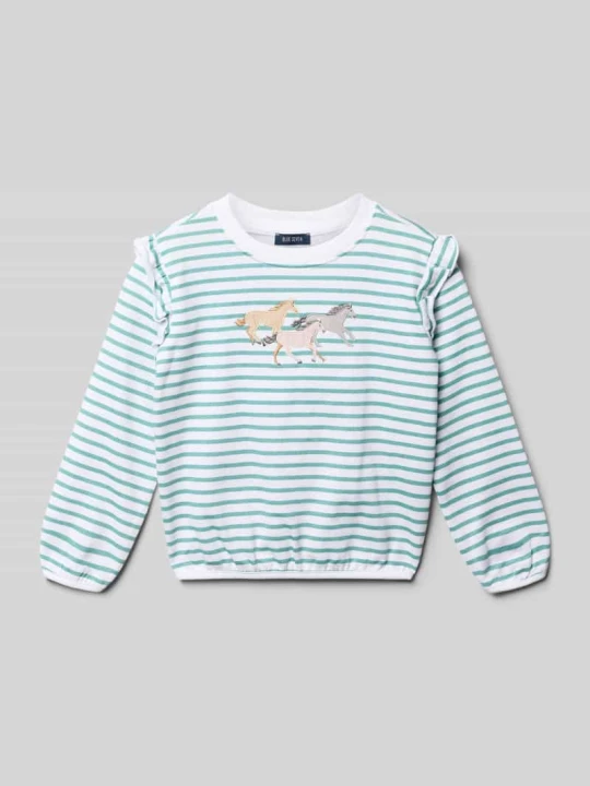 Zdjęcie produktu Bluza z wyhaftowanym motywem BLUE SEVEN Biały