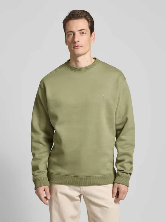 Zdjęcie produktu Bluza z wyhaftowanym motywem model ‘KARIO’ Drykorn Zielony
