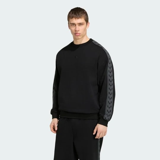 Zdjęcie produktu Bluza z zaokrąglonym dekoltem MESSI ORIGINALS Adidas czarny