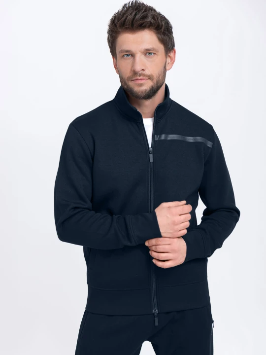 Zdjęcie produktu Bluza ze stójką B-LUNOS Volcano Granatowy
