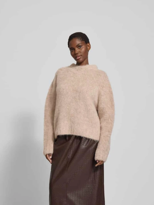 Zdjęcie produktu Bluza ze stójką Black Palms Piaskowy