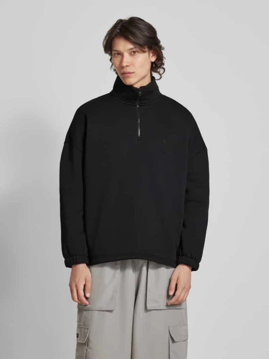 Zdjęcie produktu Bluza ze stójką model ‘COLORBLOCK’ Calvin Klein Jeans Czarny