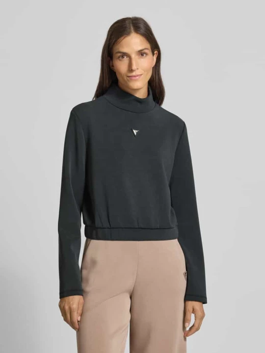 Zdjęcie produktu Bluza ze stójką model ‘OLYMPE’ Guess Czarny