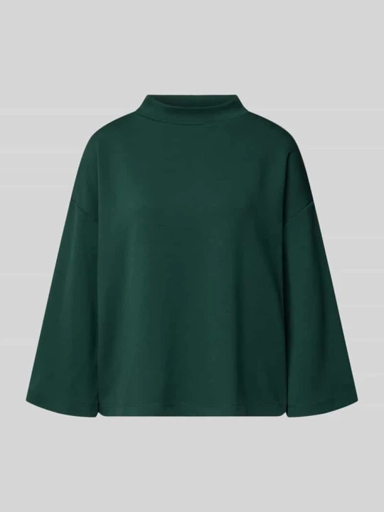 Zdjęcie produktu Bluza ze stójką MORE & MORE Butelkowy zielony