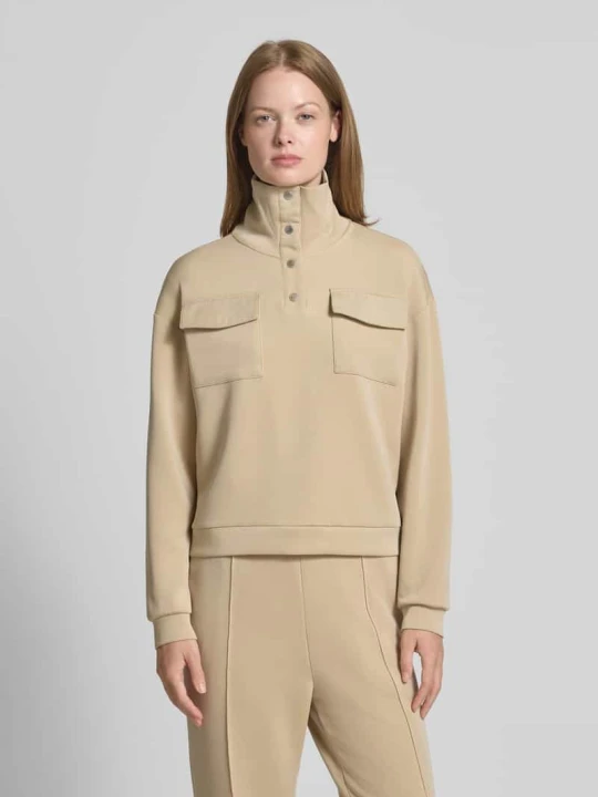 Zdjęcie produktu Bluza ze stójką Scotch & Soda Piaskowy