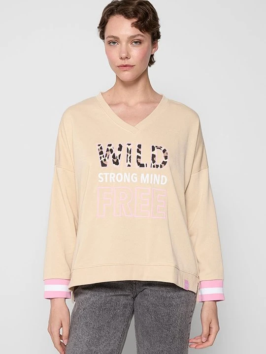 Zdjęcie produktu Bluza Zwillingsherz beżowy