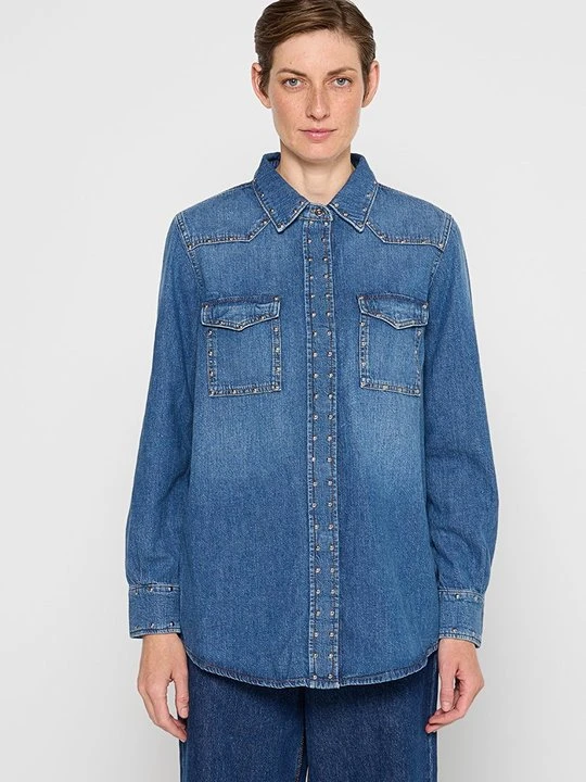 Zdjęcie produktu Bluzka 7 For All Mankind niebieski