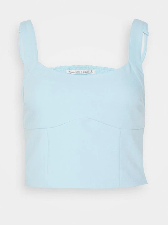 Zdjęcie produktu Bluzka Abercrombie & Fitch jasnoniebieski