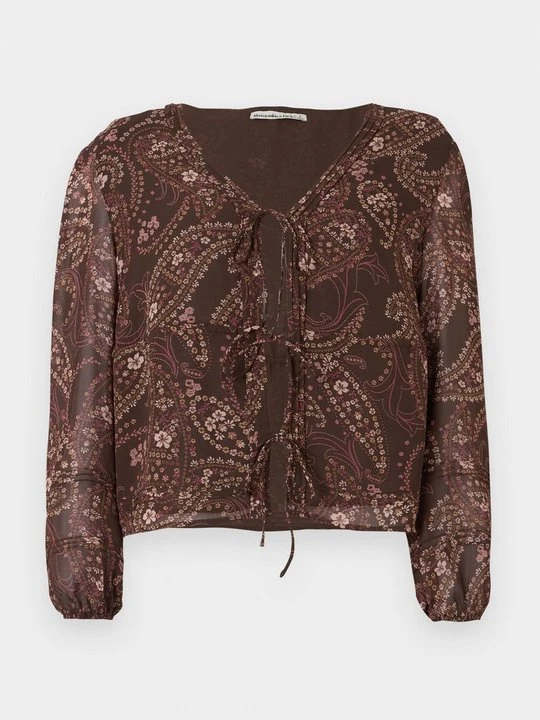 Zdjęcie produktu Bluzka Abercrombie & Fitch beżowy