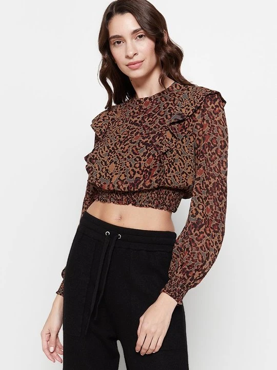 Zdjęcie produktu Bluzka AllSaints brązowy
