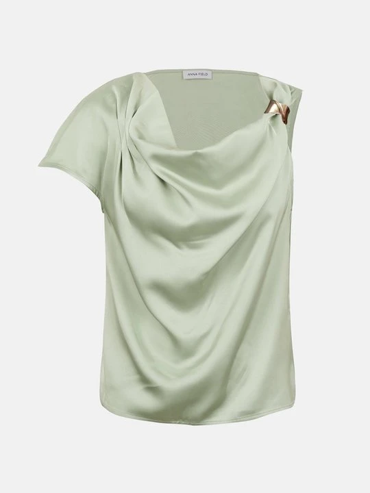 Zdjęcie produktu Bluzka Anna Field By Zalando ciemnozielony