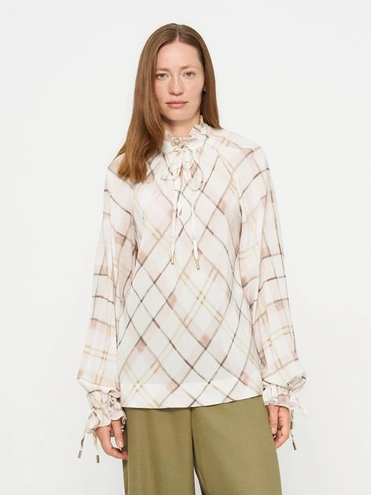 Zdjęcie produktu Bluzka Barbour srebrny