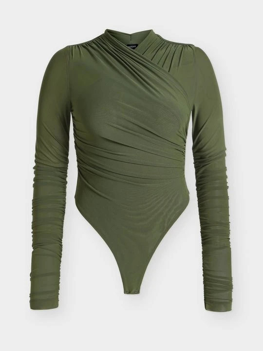 Zdjęcie produktu Bluzka bardot khaki