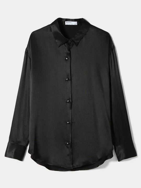 Zdjęcie produktu Bluzka Bershka czarny