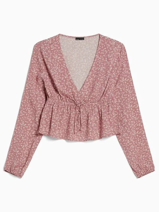 Zdjęcie produktu Bluzka Bershka różowy