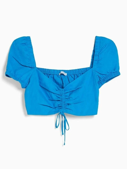 Zdjęcie produktu Bluzka Bershka niebieski