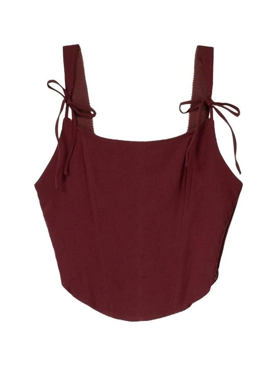 Zdjęcie produktu Bluzka Bershka bordowy