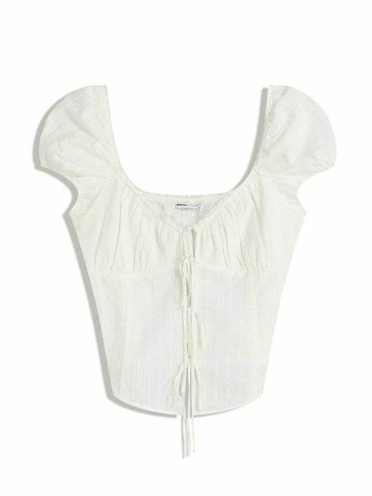 Zdjęcie produktu Bluzka Bershka biały
