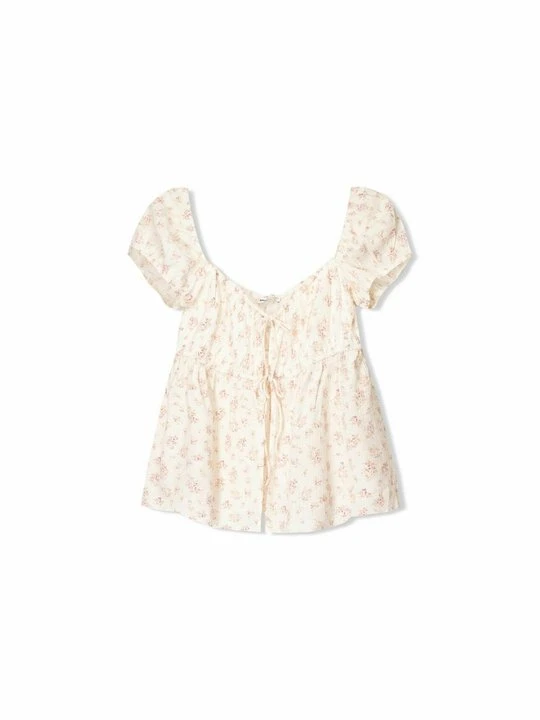 Zdjęcie produktu Bluzka Bershka brązowy