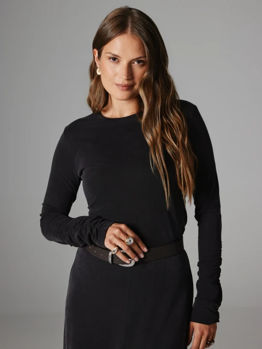 Zdjęcie produktu BLUZKA BEVERLY CZARNA L - Flawless