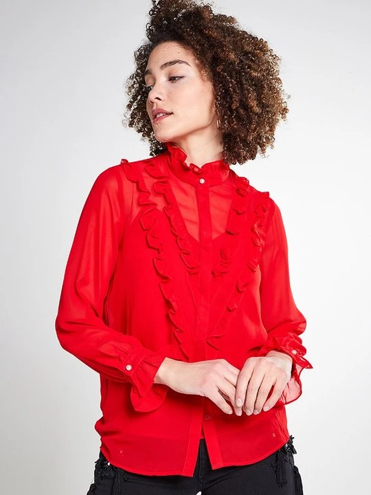 Zdjęcie produktu Bluzka Blugirl Blumarine czerwony