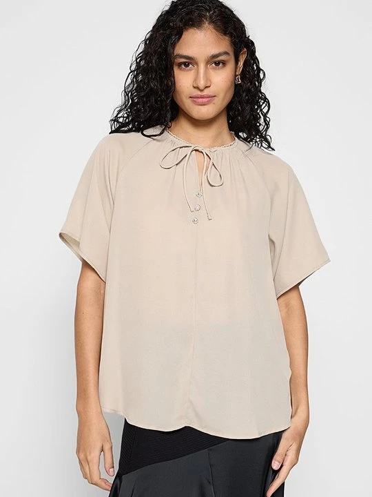Zdjęcie produktu Bluzka Bruuns Bazaar taupe
