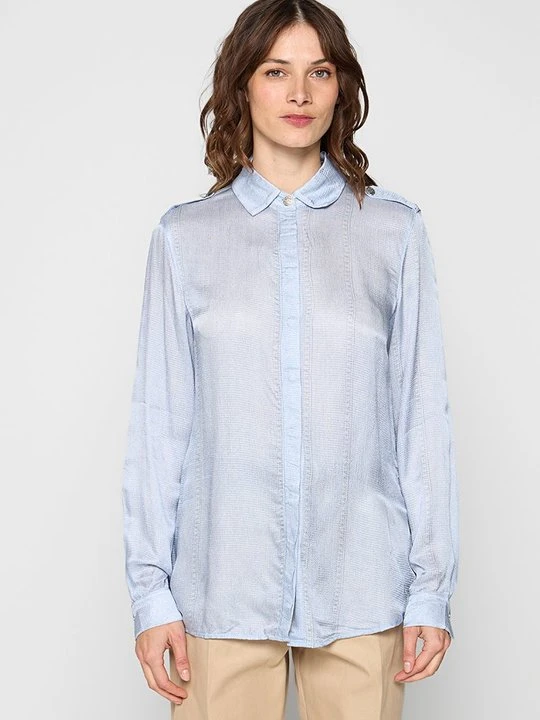 Zdjęcie produktu Bluzka Bruuns Bazaar niebieski denim