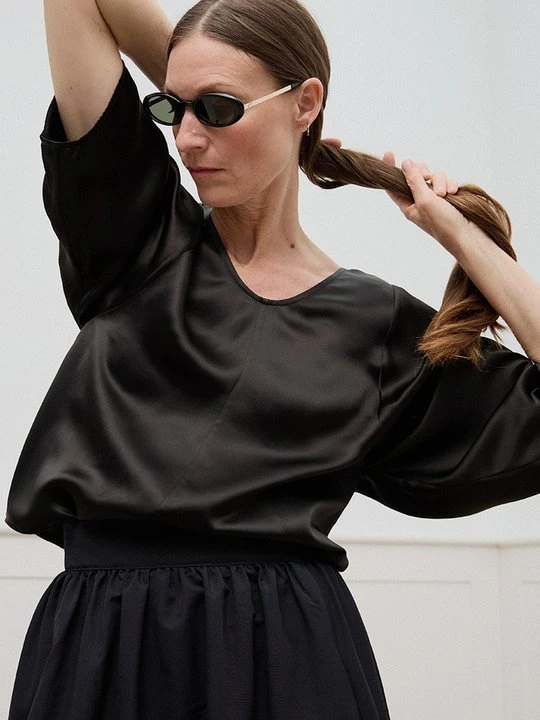 Zdjęcie produktu Bluzka By Malene Birger czarny