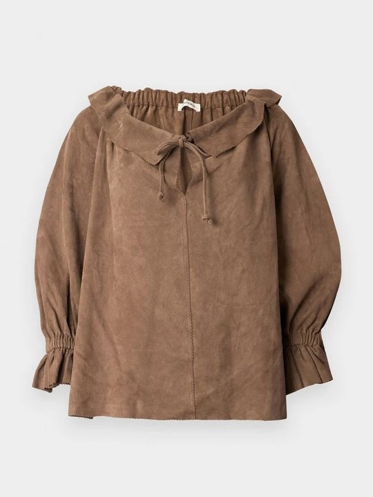 Zdjęcie produktu Bluzka By Malene Birger brązowy