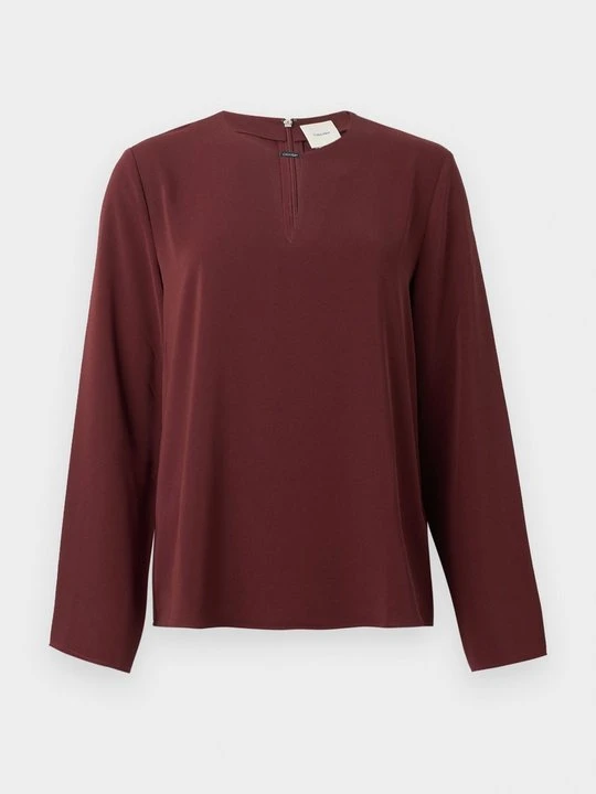 Zdjęcie produktu Bluzka Calvin Klein ciemnoczerwony