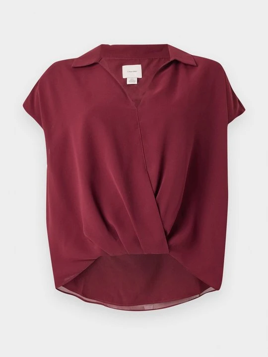Zdjęcie produktu Bluzka Calvin Klein bordowy