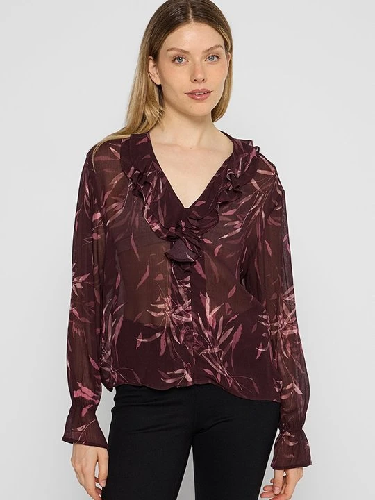 Zdjęcie produktu Bluzka CLAUDIE PIERLOT bordowy