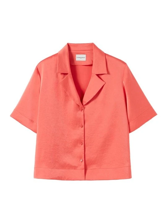 Zdjęcie produktu Bluzka CLAUDIE PIERLOT pomarańczowy