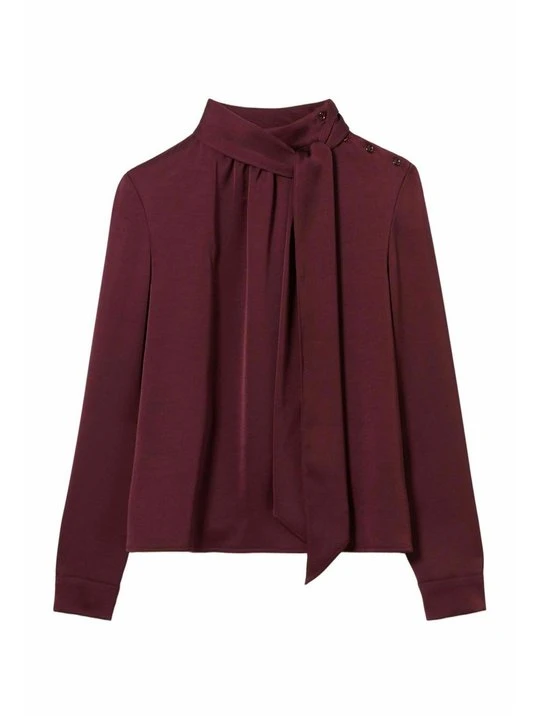 Zdjęcie produktu Bluzka CLAUDIE PIERLOT bordowy