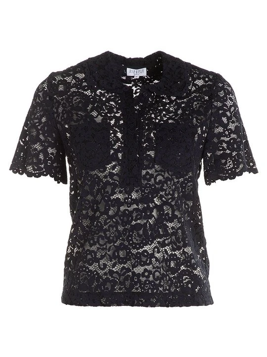 Zdjęcie produktu Bluzka CLAUDIE PIERLOT granatowy