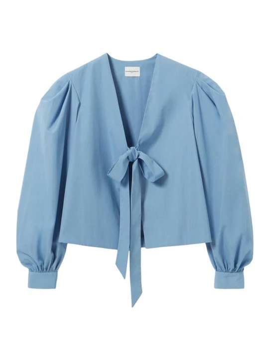 Zdjęcie produktu Bluzka CLAUDIE PIERLOT jasnoniebieski melanż
